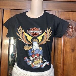 NWT Y2K HARLEY DAVIDSON LIVE TO RIDE TEE S